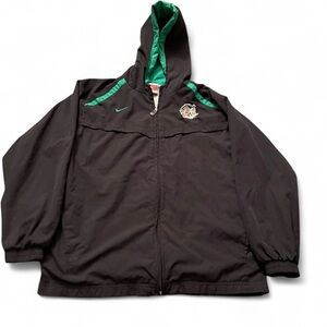 Nike North Dakota UND Fighting Sioux Full Zip Hooded Jacket Mesh Lined Youth M